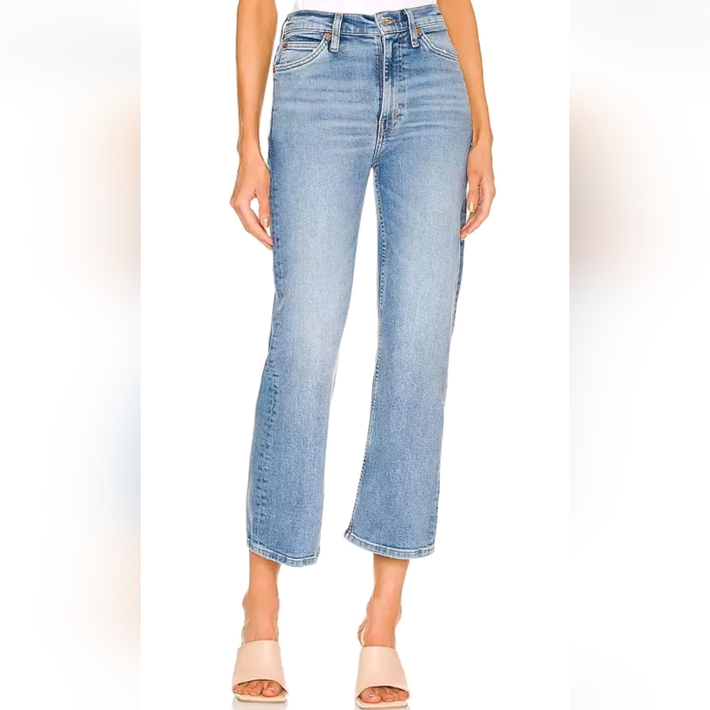 RE/DONE 70s Crop Boot Jeans